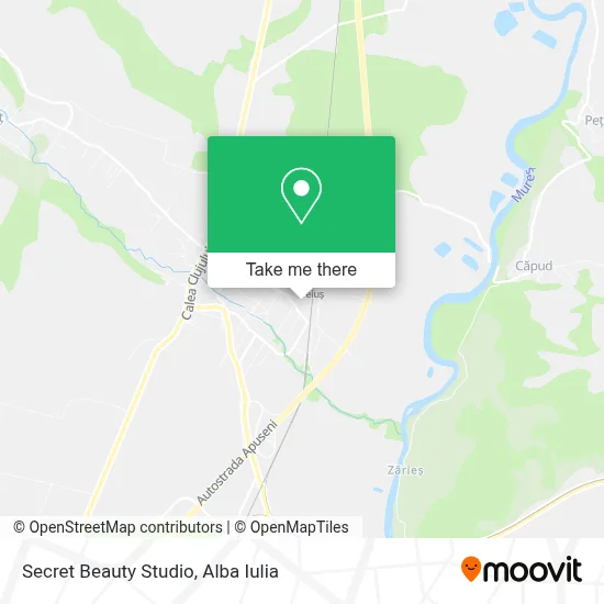 Secret Beauty Studio map
