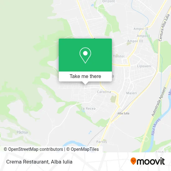 Crema Restaurant map