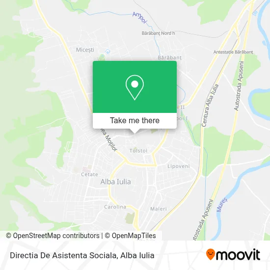 Directia De Asistenta Sociala map