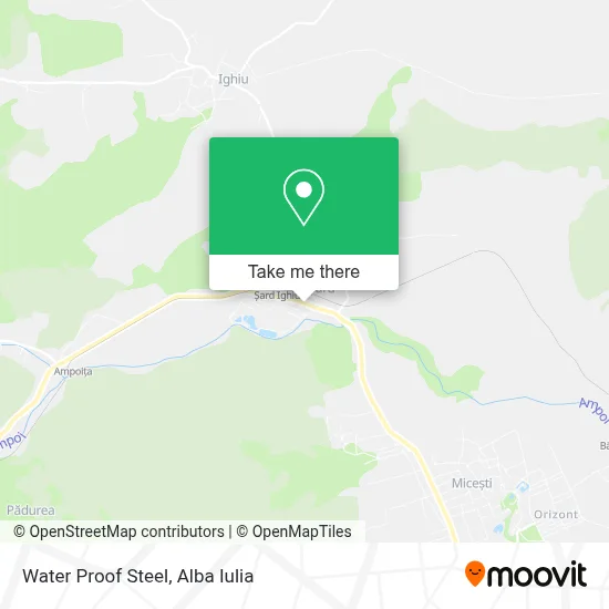 Water Proof Steel map