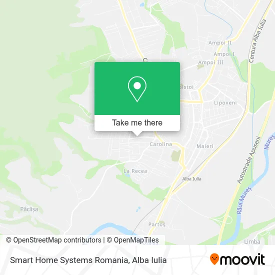 Smart Home Systems Romania map