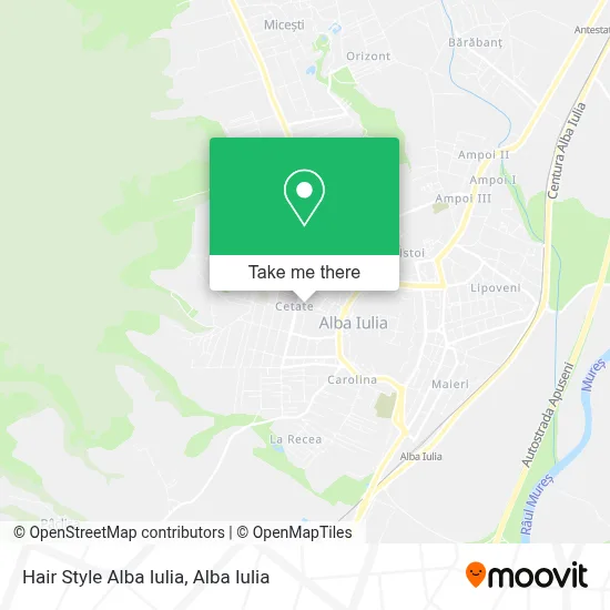 Hair Style Alba Iulia map