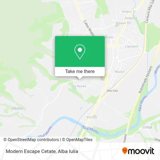 Modern Escape Cetate map