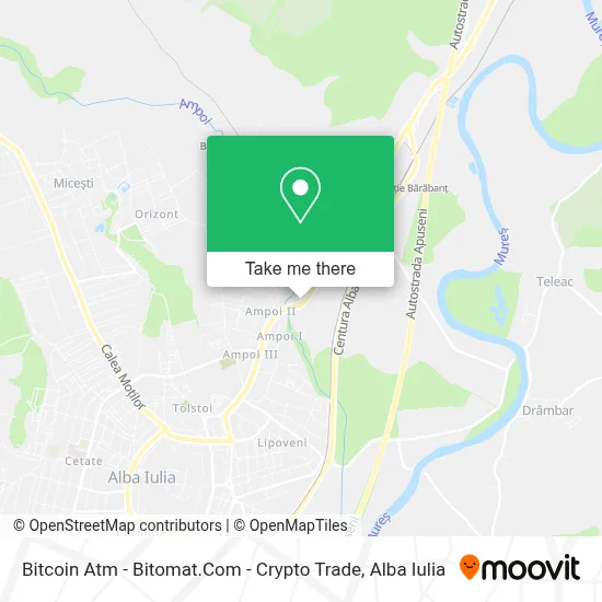 Bitcoin Atm - Bitomat.Com - Crypto Trade map