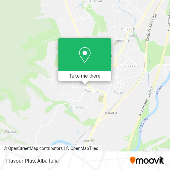 Flavour Plus map