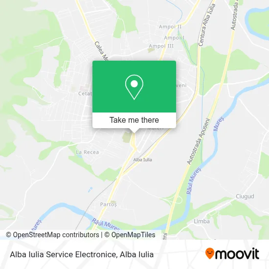 Alba Iulia Service Electronice map