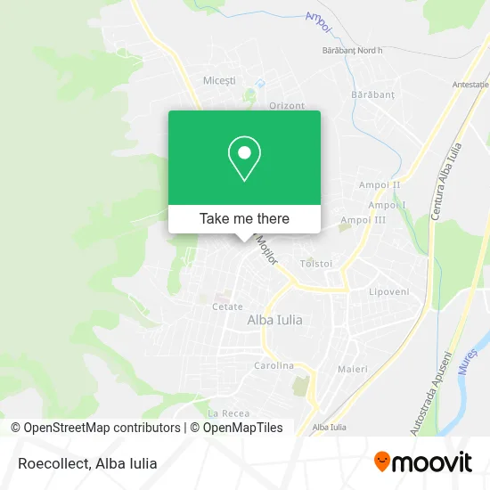 Roecollect map