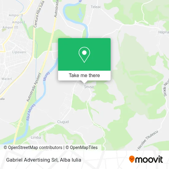 Gabriel Advertising Srl map