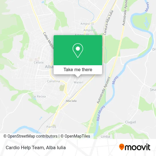 Cardio Help Team map