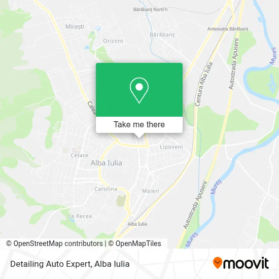 Detailing Auto Expert map