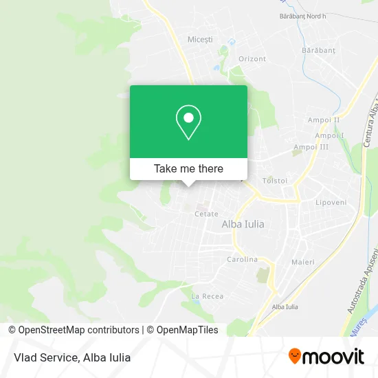 Vlad Service map