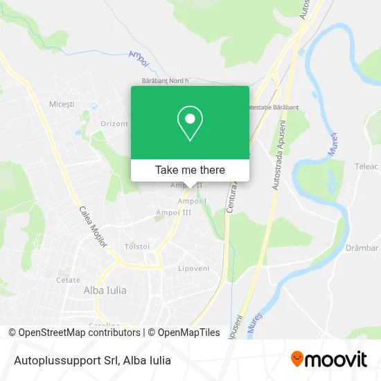 Autoplussupport Srl map