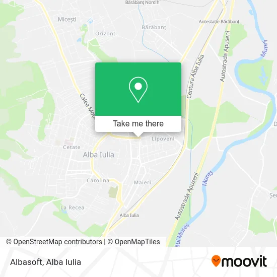 Albasoft map
