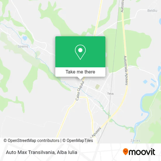 Auto Max Transilvania map