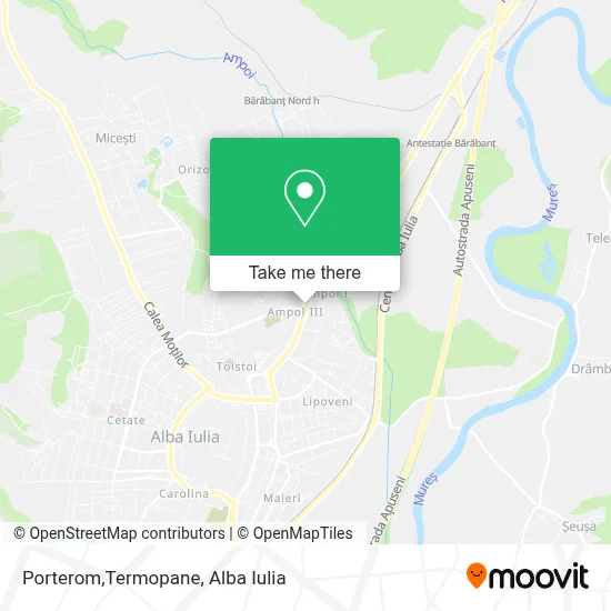 Porterom,Termopane map