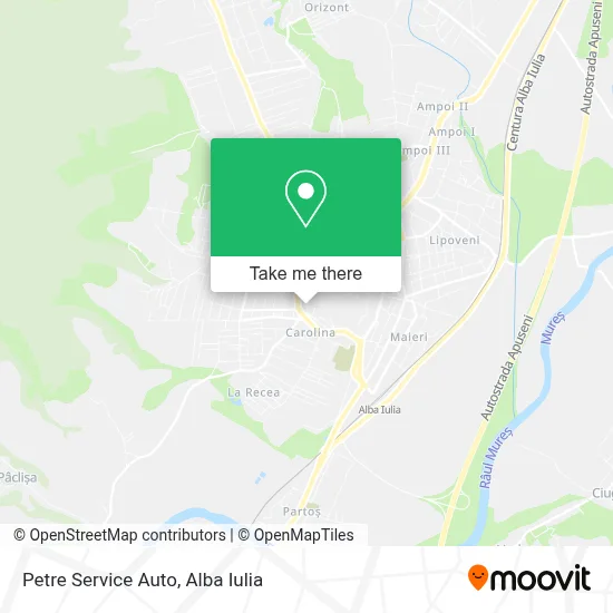 Petre Service Auto map