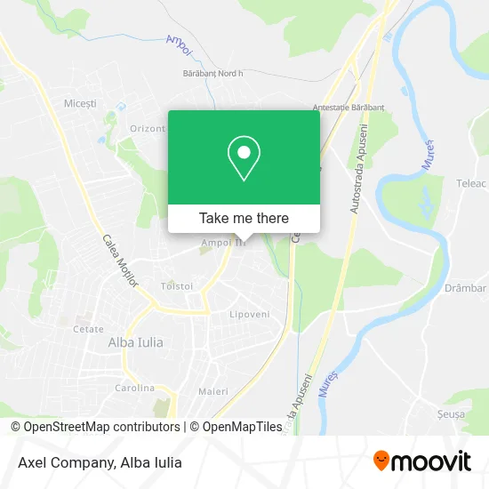 Axel Company map