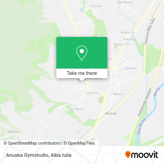Anuska Gymstudio map