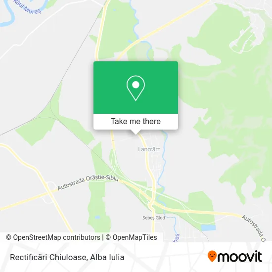 Rectificări Chiuloase map