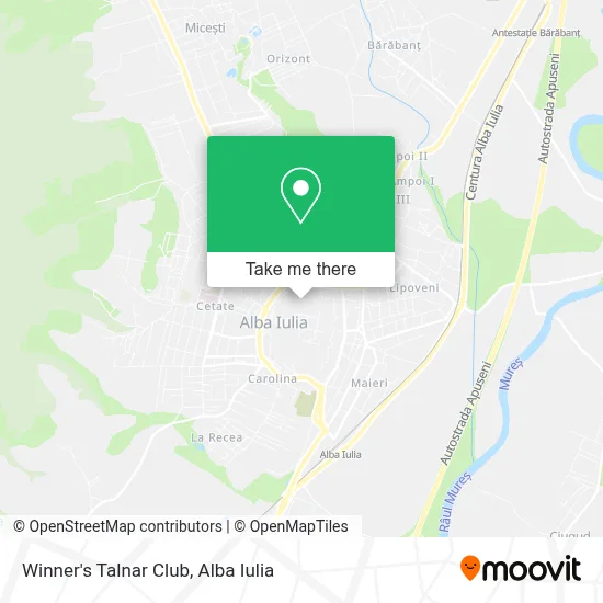 Winner's Talnar Club map