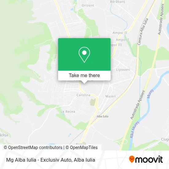 Mg Alba Iulia - Exclusiv Auto map