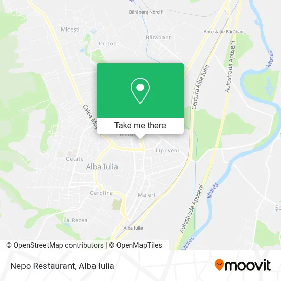 Nepo Restaurant map