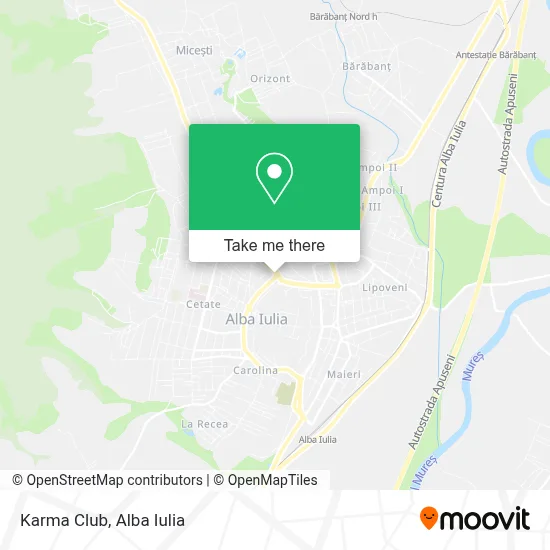 Karma Club map