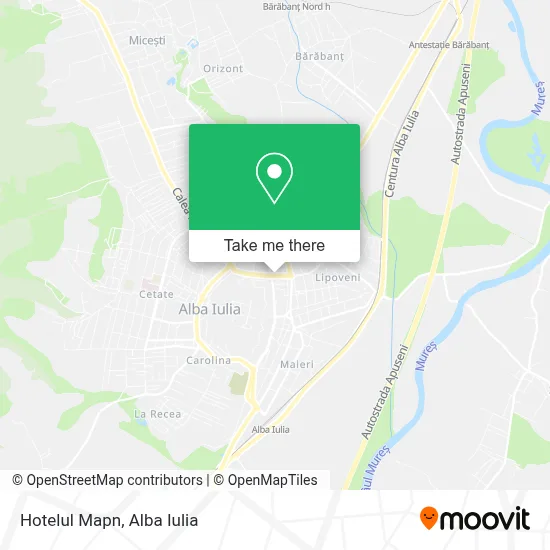 Hotelul Mapn map