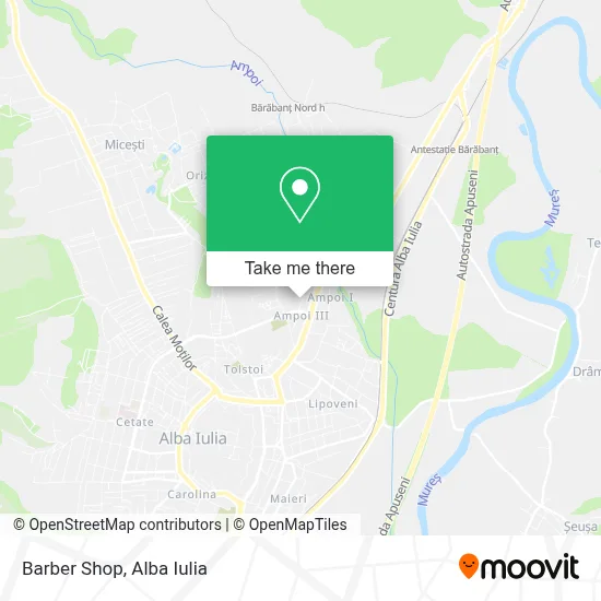Barber Shop map