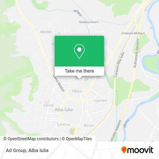 Ad Group map