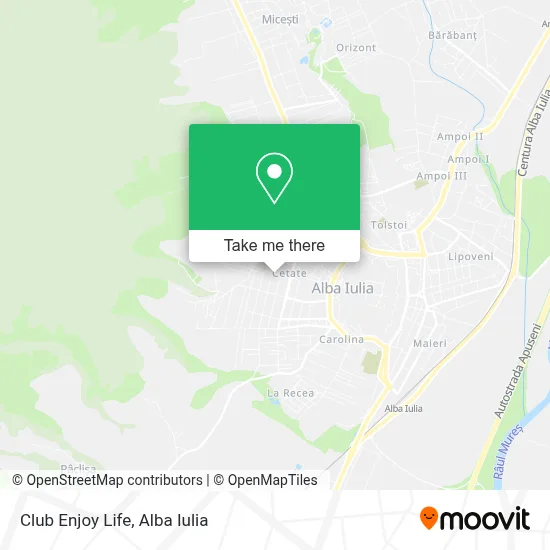 Club Enjoy Life map