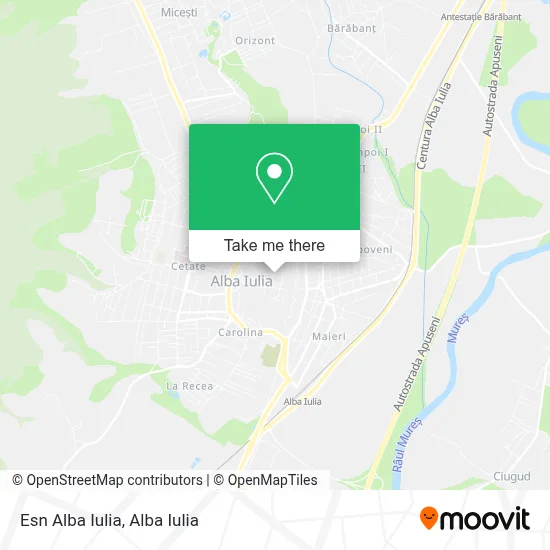 Esn Alba Iulia map