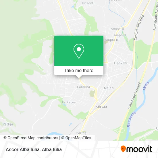 Ascor Alba Iulia map