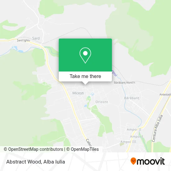 Abstract Wood map