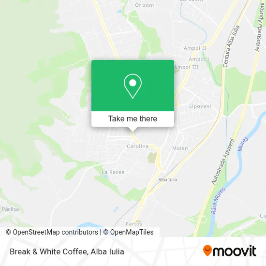 Break & White Coffee map