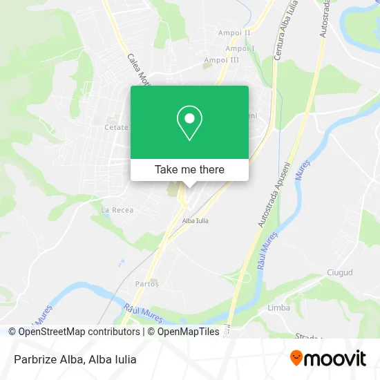 Parbrize Alba map