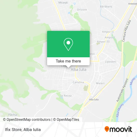 Ifix Store map