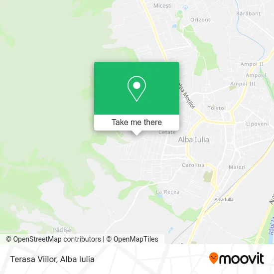 Terasa Viilor map