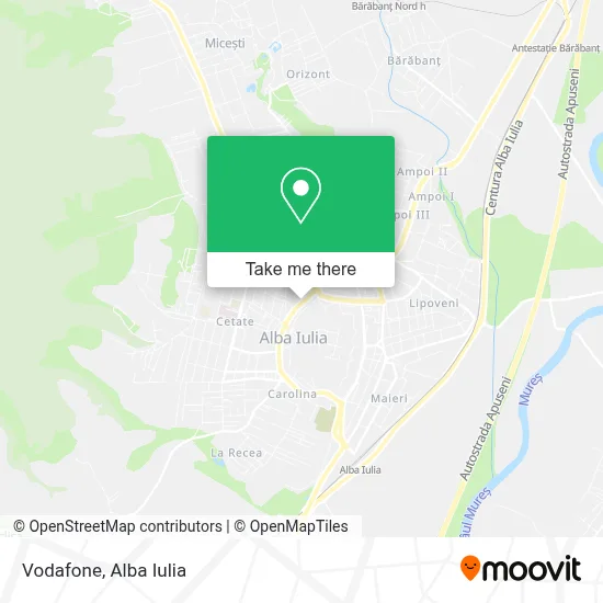 Vodafone map