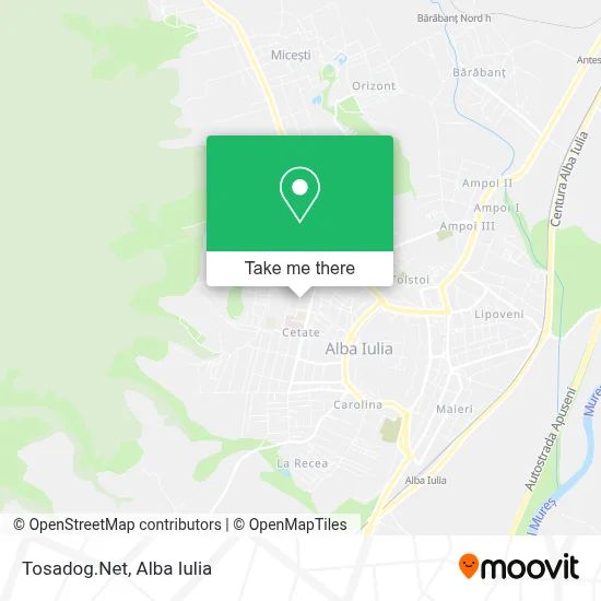 Tosadog.Net map