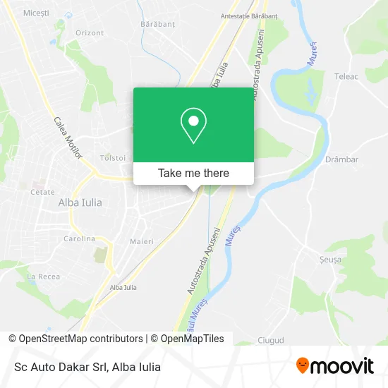 Sc Auto Dakar Srl map