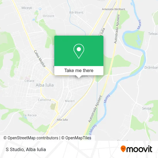 S Studio map