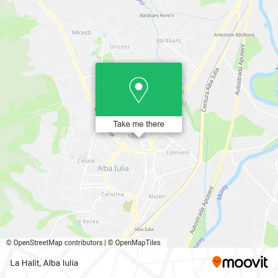 La Halit map
