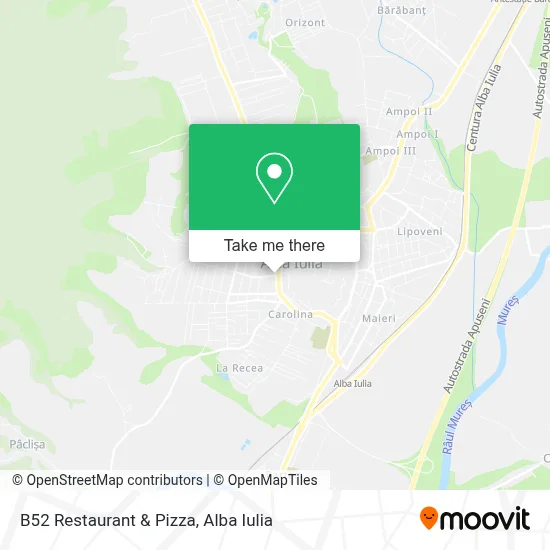 B52 Restaurant & Pizza map