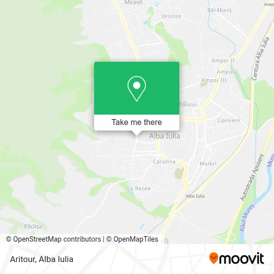Aritour map