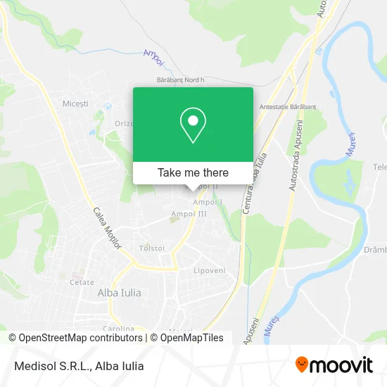 Medisol S.R.L. map