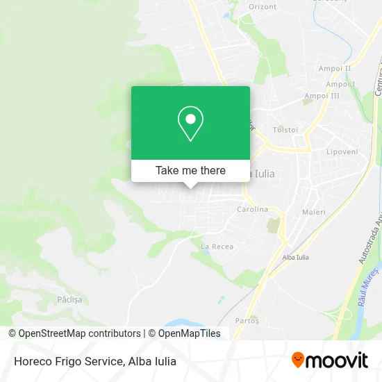 Horeco Frigo Service map