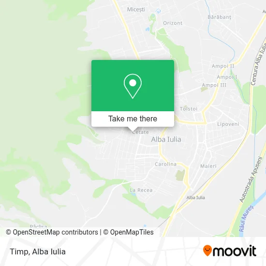 Timp map