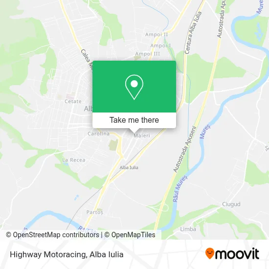 Highway Motoracing map