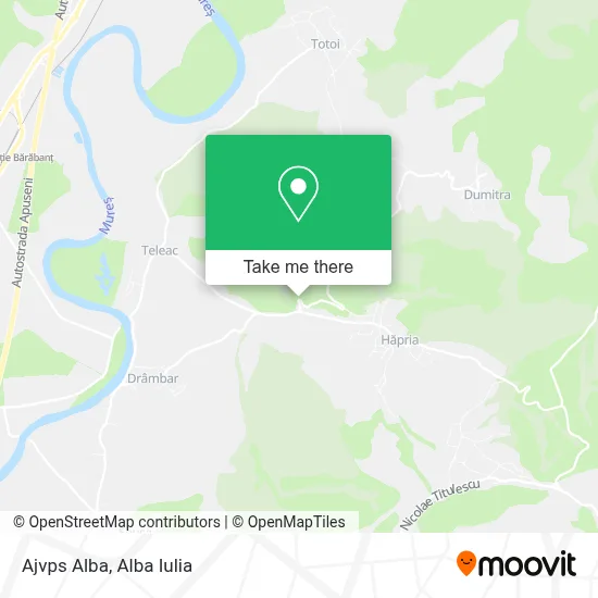 Ajvps Alba map